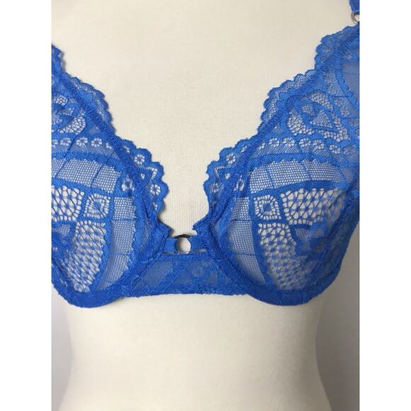 Lounge Charmed Balcony Lingerie Bra Lace Intimates - Picture 2 of 7